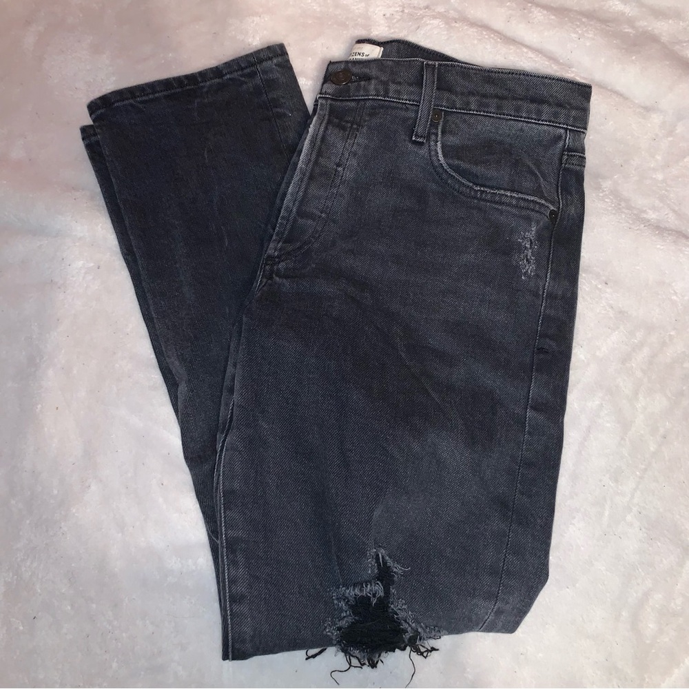 Citizens of humanity women’s vintage  emerson slim boyfriend distressed jeans